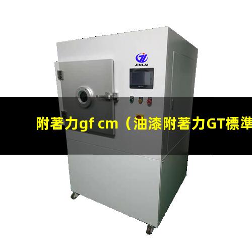 附著力gf cm